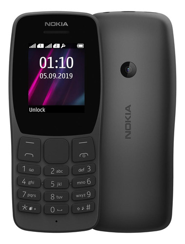 Imagen 5 de 5 de Nokia 110 (2019) Dual SIM 32 MB negro 32 MB RAM