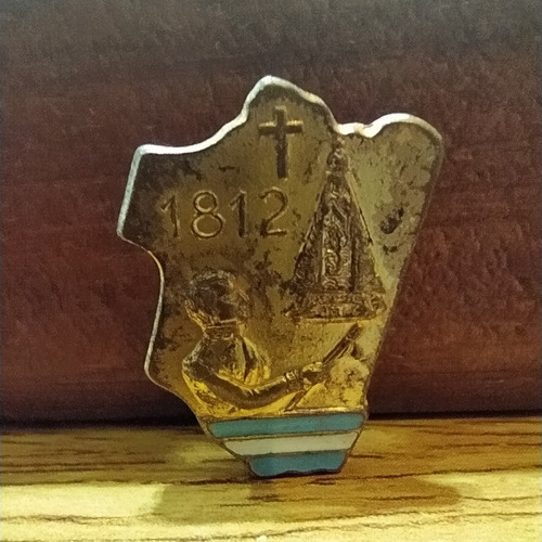 Antiguo Pin Metálico Conmemorativo San Martín 1812