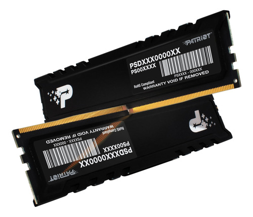 Kit De Memoria Ram Patriot Memory Signature -negro