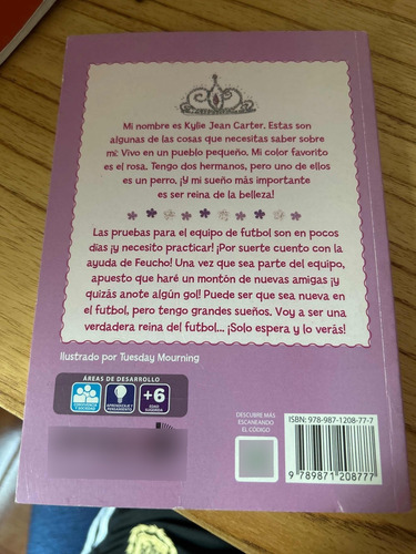Libro: Kylie Jean, Reina De Futbol, Perfecto Estado (Usado)