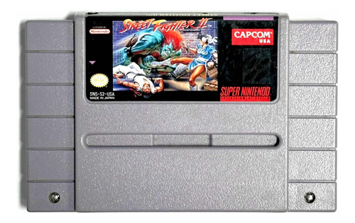 Street Fighter 2 - Juego Original Para Super Nintendo Ii
