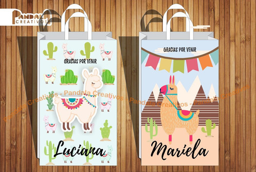 Bolsitas Para Sorpresitas Llamas X 10