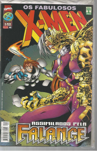 Os Fabulosos X-men 40 - Abril - Bonellihq - Cx155 K19