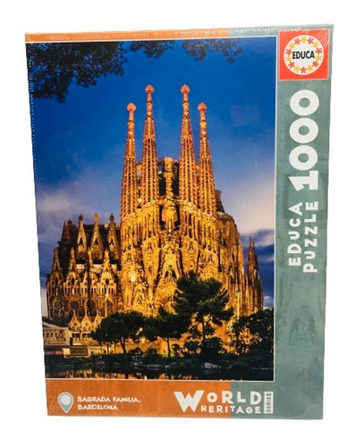 Puzzle Sagrada Familia X 1000 Piezas Educa Ar1 17097 Ellobo