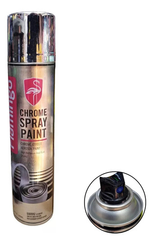 Pintura Aerosol Spray Cromo Flamingo 330ml Somos Tienda