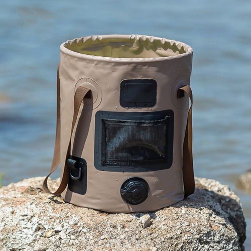 Cubo De Pesca Plegable Para Cubo Plegable Almacenami
