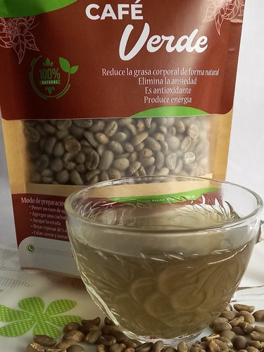Café Verde 250 G Grano Entero - Kg a $231