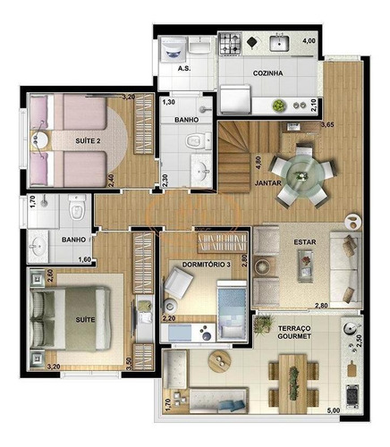 Apartamento Com 3 Dormitório(s) Localizado(a) No Bairro Morumbi Em São Paulo / São Paulo - 1743:903412