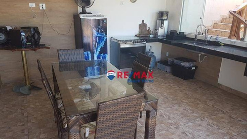 Imagem 8 de 20 de Casa Com 4 Dormitórios, 320 M² - Venda Por R$ 1.300.000,00 Ou Aluguel Por R$ 7.200,00/ano - Jardim Praiano - Guarujá/sp - Ca0344