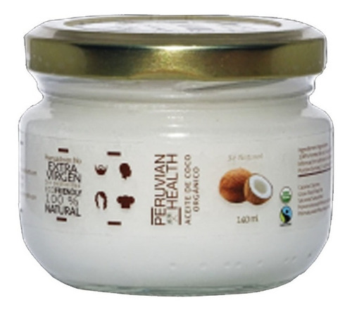 Aceite De Coco Orgánico 140 Ml