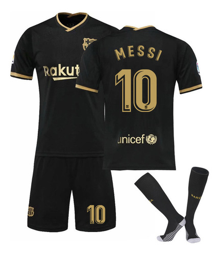 Conjunto De Camiseta De Fútbol Infantil Messi Número 10 Del