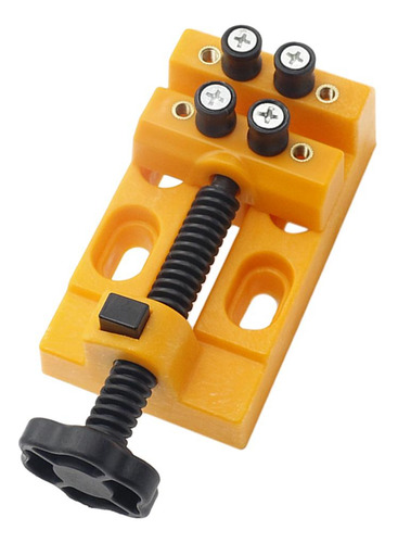 Mini Torno De Para Joias Com Clipe Nuclear Em Amarelo