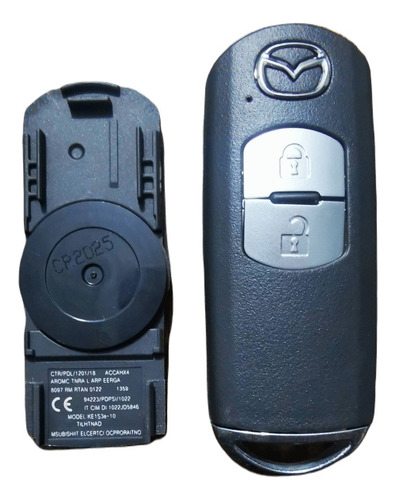 Carcasa Llave Smartkey Mazda 2 Botones 