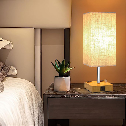 Lámpara De Noche, Lámpara De Mesa For Dormitorio, Lámpara