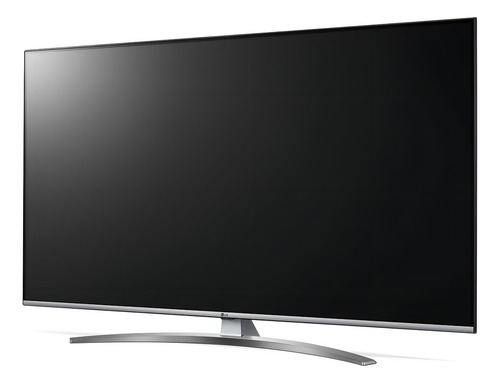 Smart TV de 55" LG AI ThinQ 55UM7650 com tela LED 4K - preto