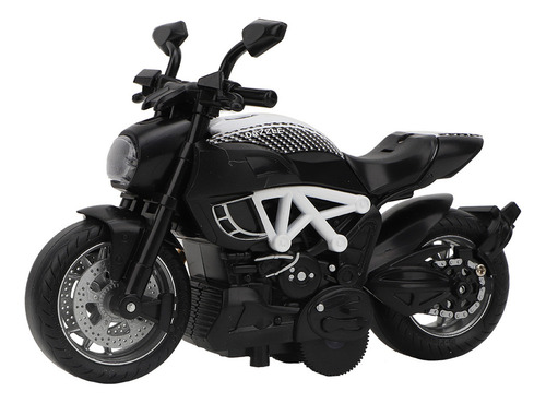 Modelo De Moto Eléctrica Toy Alloy Motorcycle Light Music