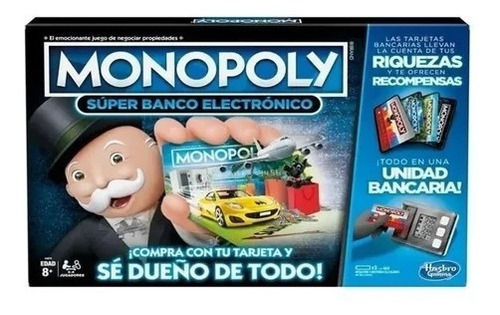 Monopoly Super Electronic Banking Banco Electronico Hasbro