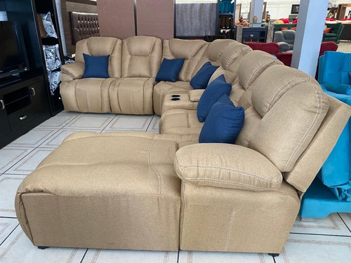 Imagen 8 de 9 de Sala Modular Tokio Especial Reclinable Con Reposet