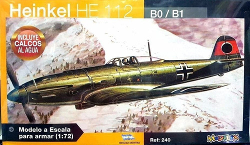 Heinkel He 112 B0/b1 1:72 Modelex 240 Milouhobbies 