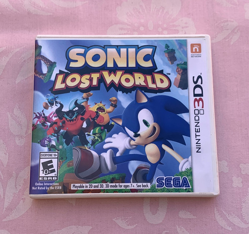 Sonic Lost World Juego Original Nintendo 3ds Completo Cib