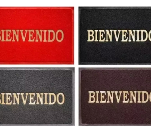 Tapete De Bienvenida Entrada Colores Textura Alfombra Casa