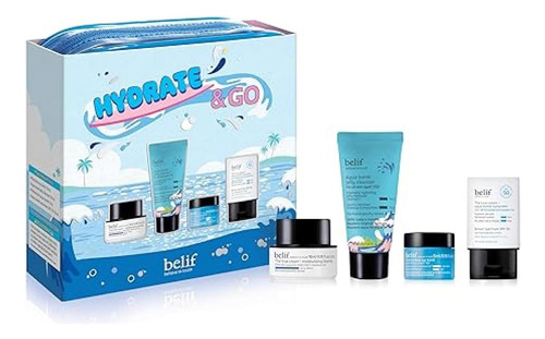 Belif Hydrate & Go Kit-juego De Cuidado De La Piel Coreana 4