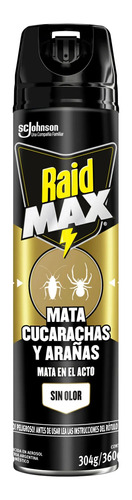 Pack X6 Raid Max Mata Cucarachas Y Arañas X 360 Cm3 Sin Olor