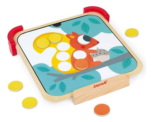 Juego Magnetico Aprende Los Colores Janod