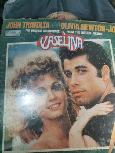 Lp Música Original De La Película Vaselina John Travolta