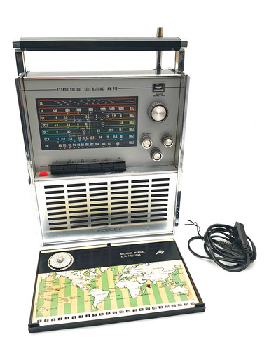 Radio Noblex 7 Mares Multibanda 1970 (funciona) - Audio (Usado)