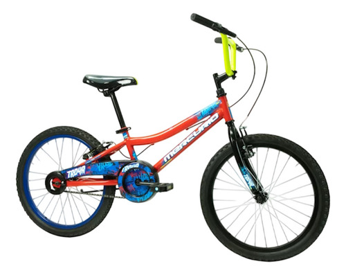 Bicicleta Infantil Mercurio Troya R20 1 Velocidad Color Multicolor