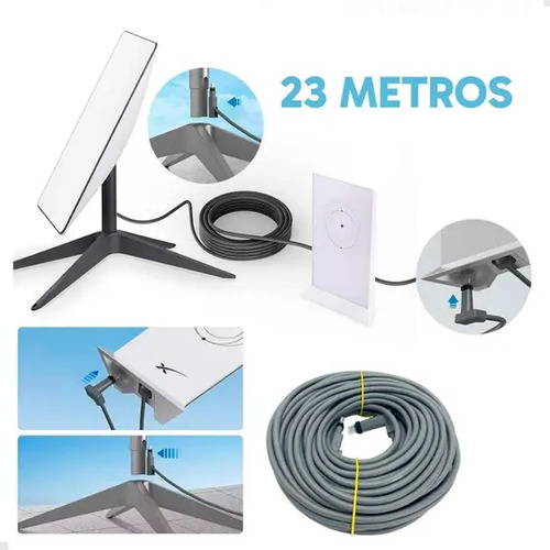 Cabo De Internet Starlink 22 Metros