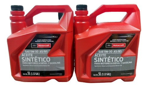 Aceite Diesel Gasolina Motorcraft 10 Litros 