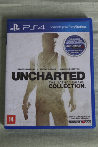 Uncharted: The Nathan Drake Collection Mídia Física - Ps4