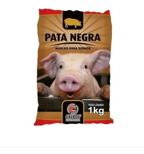 Nucleo Premix Pata Negra Para Suinos 1 Kg Calbos - 10 Unidad