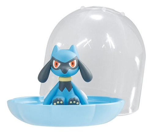 Riolu Figura De Colección En Capsula Gashapon