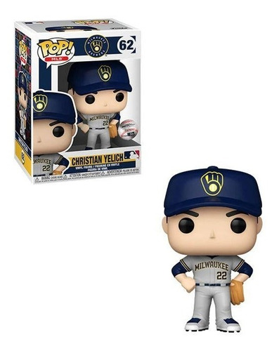 Christian Yelich - Brewers Funko Pop! Mlb #62