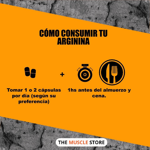 Imagen 4 de 10 de Arginina Vitatech X 60 Capsulas Aminoácidos