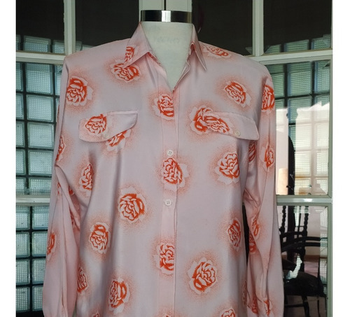 Elegante Camisa/camisola Coral