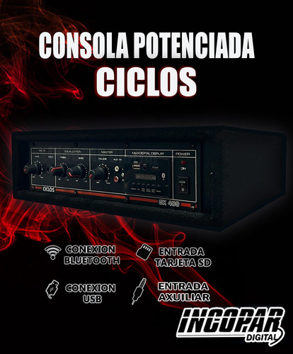 Combo Funcional Usb Bluetooh + 4 Parlantes De Embutir 6.5''