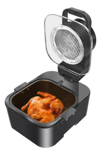 Fritadeira Air Fryer Grande Sem Óleo Ecrã Digital Lcd 8l