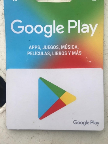 Imagen 1 de 1 de Google Play Tarjeta 500