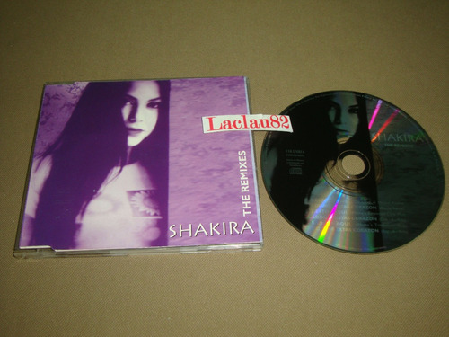 Shakira The Remixes 1996 Columbia Cd Maxi Single 6 Tracks