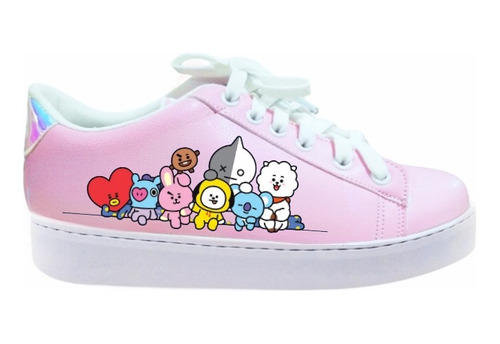 Tenis De Bt21 Niña Niño Hombre Mujer Film