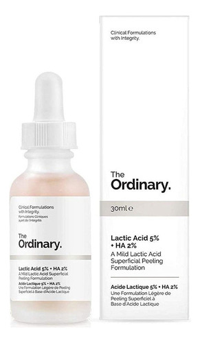 The Ordinary Ácido Láctico 5% + Ha 1 Oz/ 30 Ml Para Exfoli