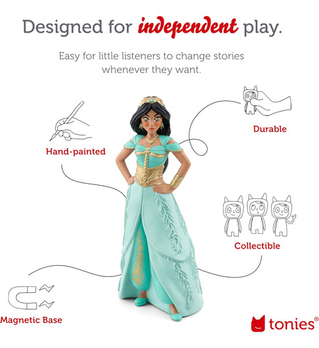Juguetes De Audio Jasmine De Disney Aladdín Con Figurita De