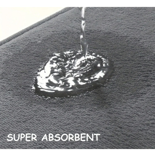 Alfombra Absorbente De Baño De Espuma Viscoelástica De Color