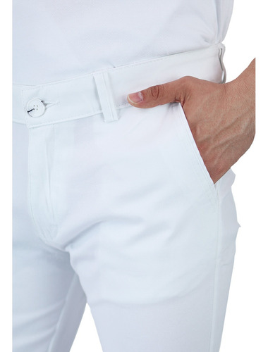 Pantalón De Vestir Casual Slim Fit Para Hombre