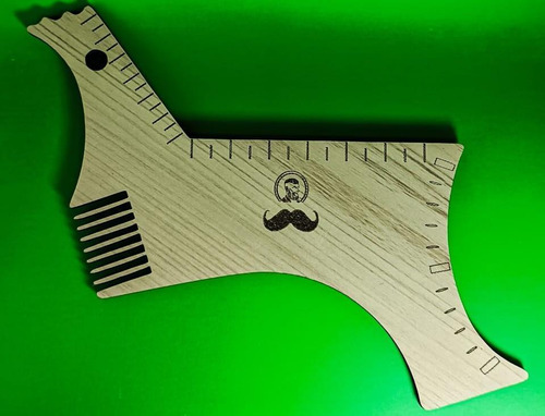Pente Modelador Elevando O Estilo Da Sua Barba Cada Detalhe