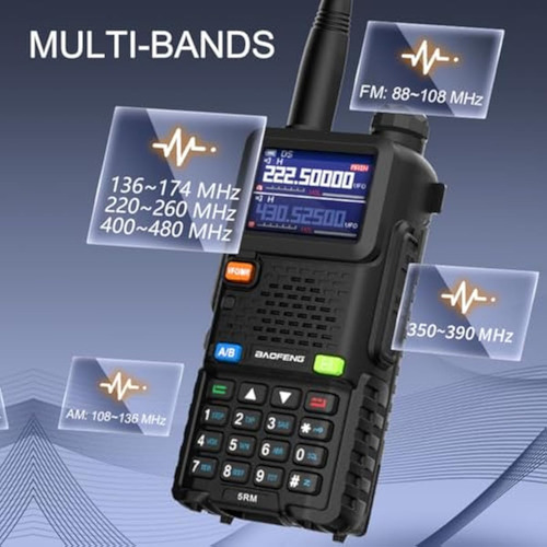 Baofeng Radio 5rm 10w Radioaficionado De Mano